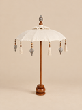 Boho Tischsonnenschirm Silber