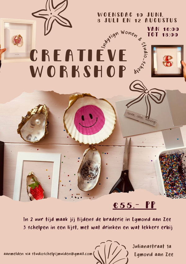 Workshop schelpenlijsten