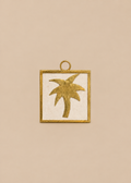Zellige Tegeltje Palmboom - 5x5cm