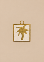 Zellige Tegeltje Palmboom - 5x5cm
