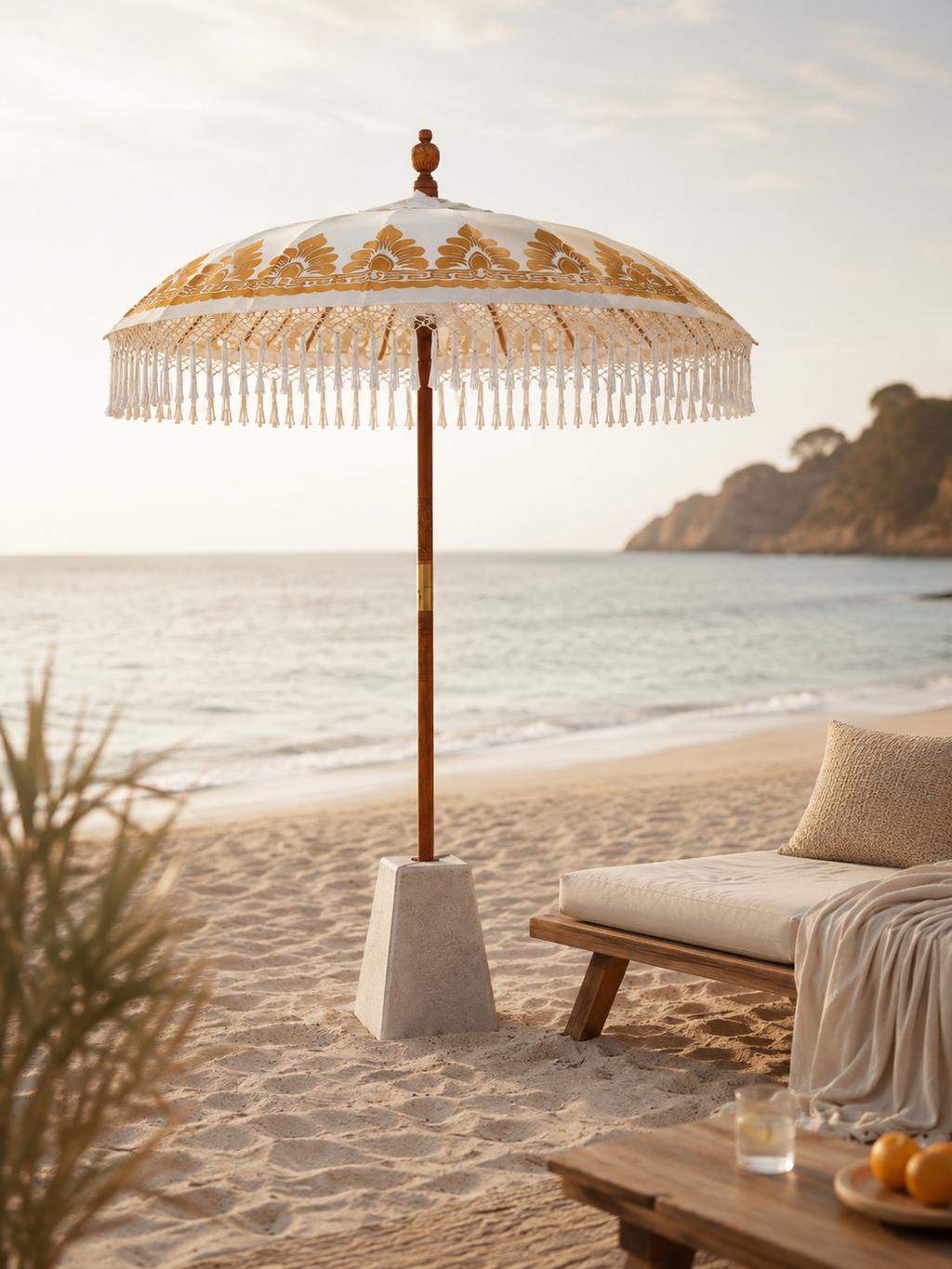 Soleil Fringe Parasol