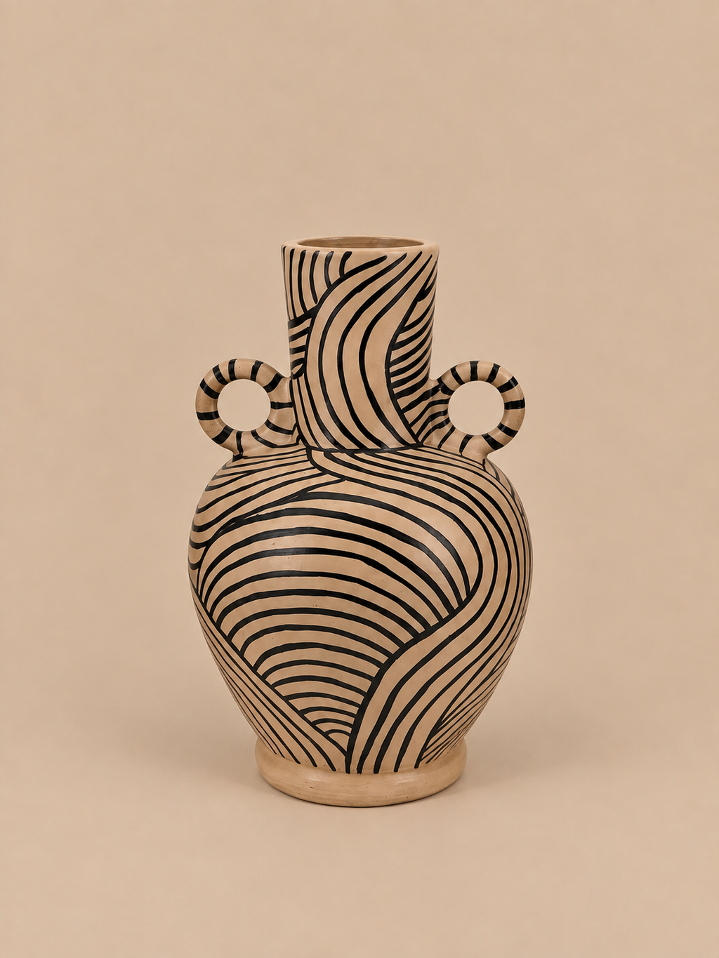 Vaas Terracotta met oren