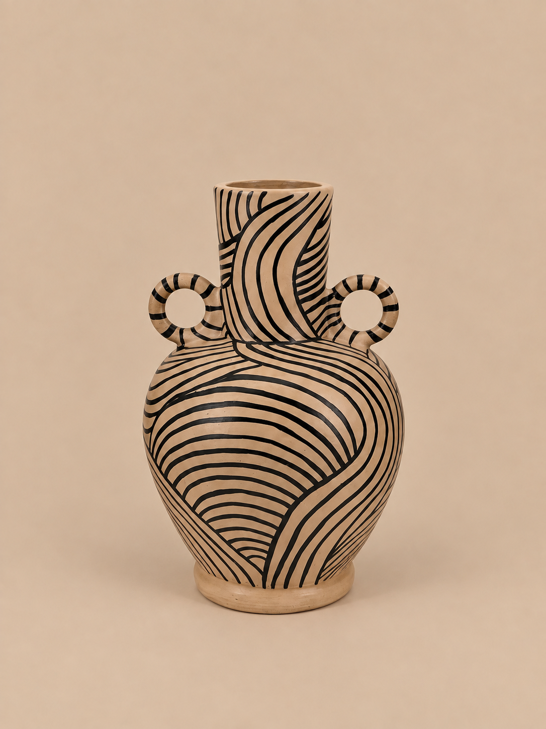 Vaas Terracotta met oren