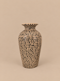 Vaas Terracotta met stippen