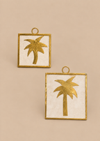Zellige Tegeltje Palmboom - 5x5cm