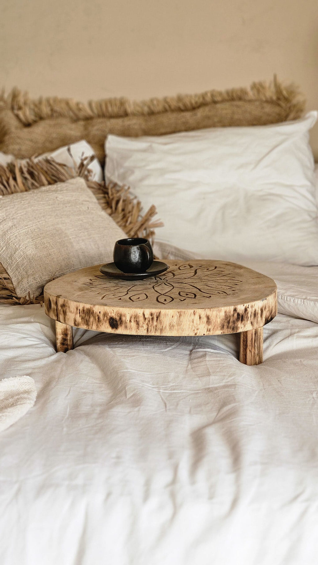 Boho plateau met pootjes