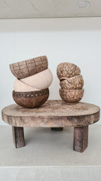 Boho plateau met pootjes