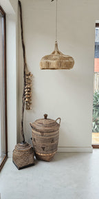 Bloemlamp opengewerkt Medium