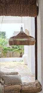 Bloemlamp opengewerkt Medium