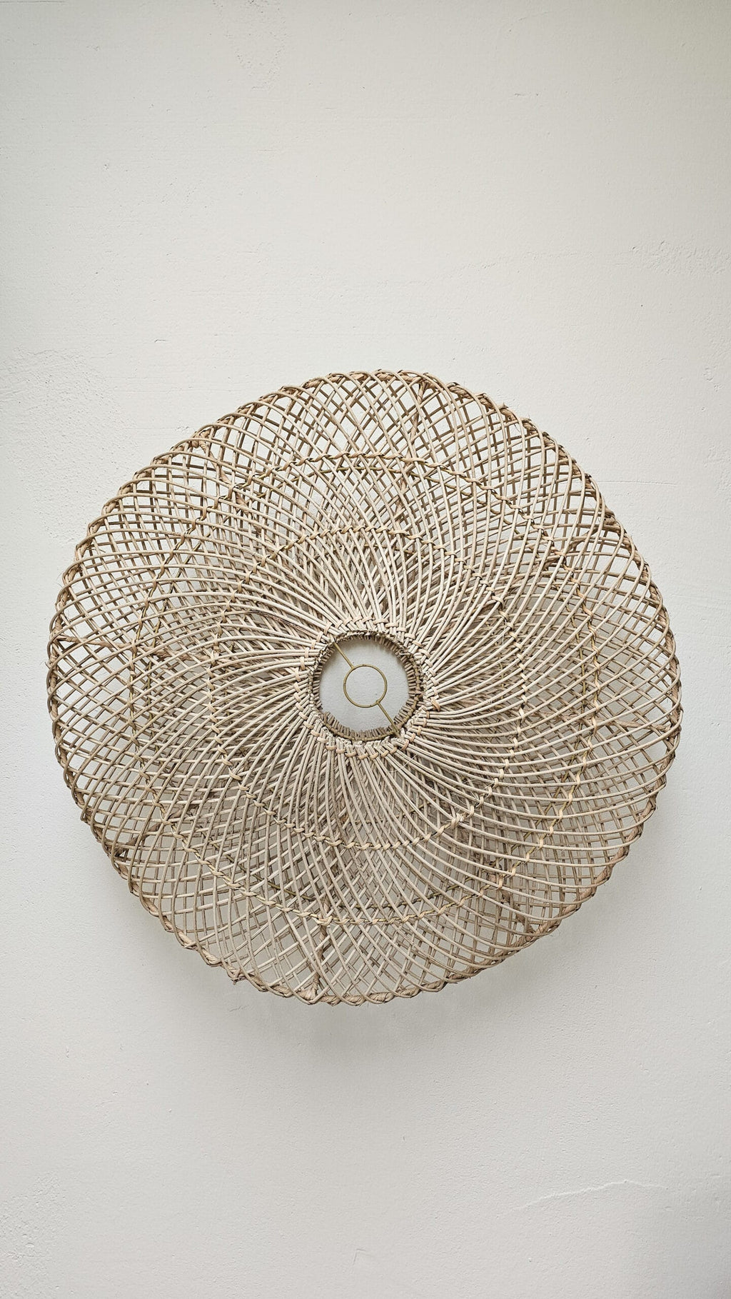 Rotan wand- of hanglamp 60cm