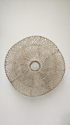 Rotan wand- of hanglamp 60cm
