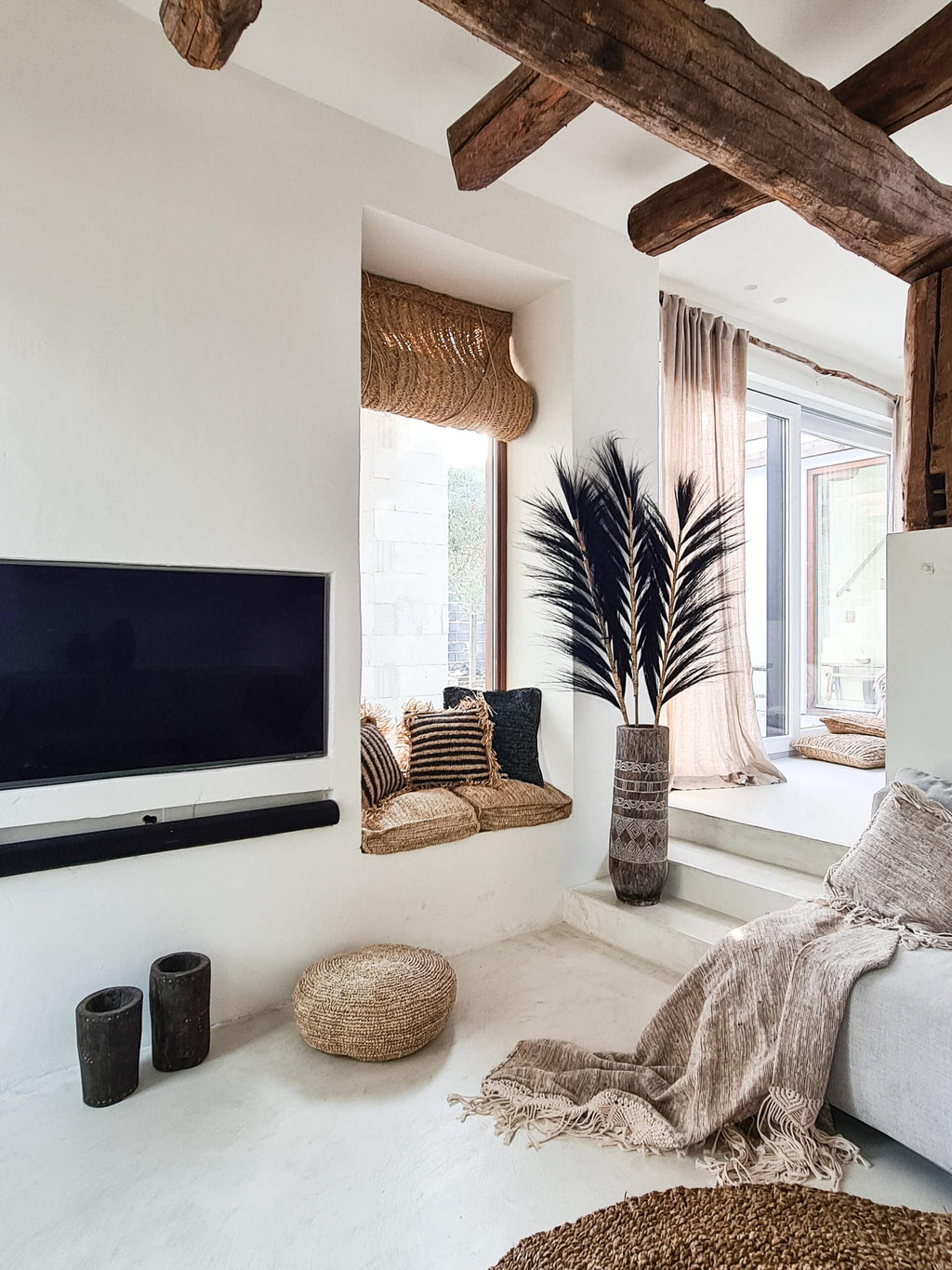 Boho Palmvaas Natural