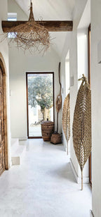 Set van 2 gevlochten leafs