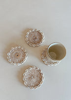 Onderzetter Shell Wit