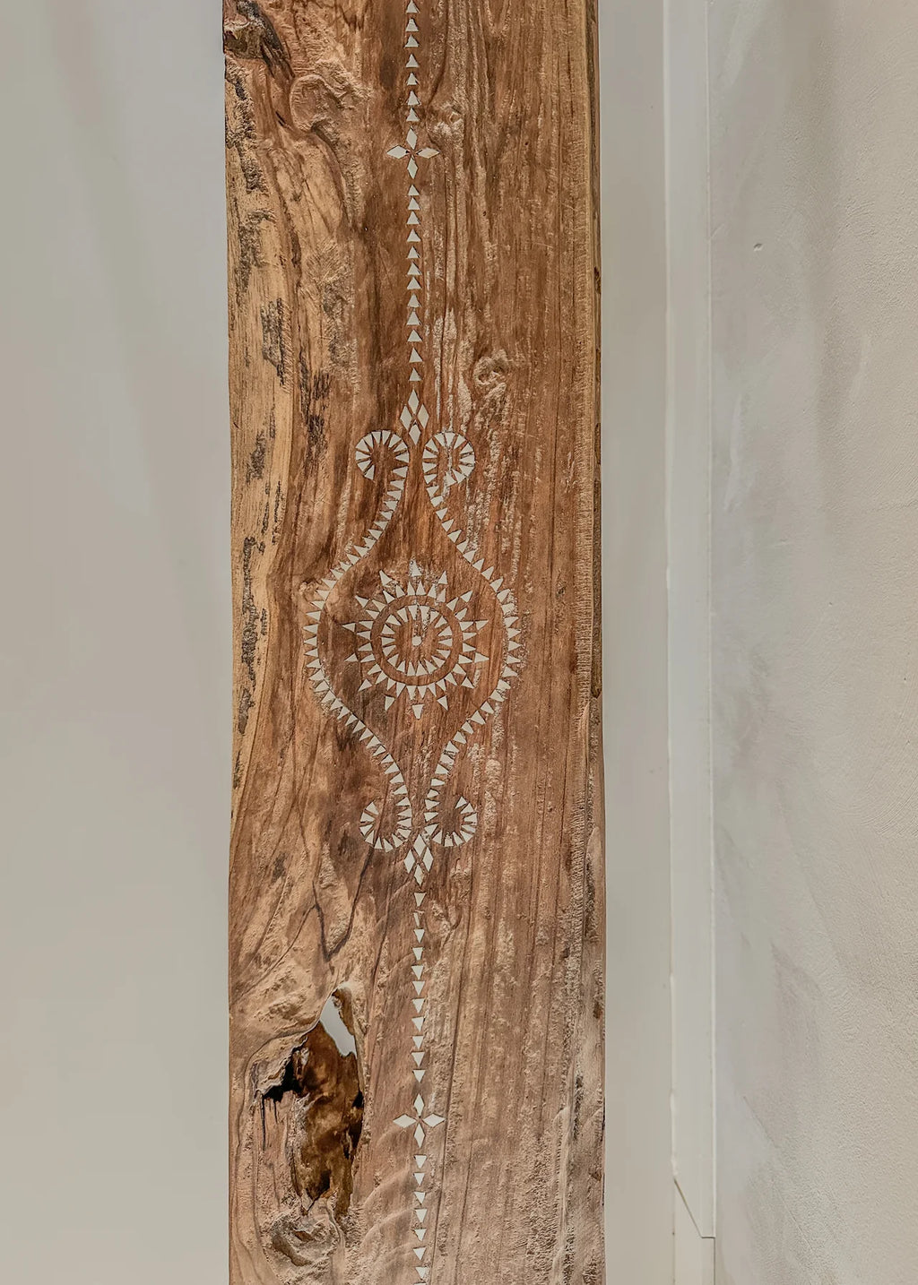 Teak houten bankje 120cm