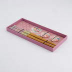 Chopstick Giftset Pink Flower