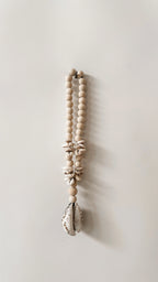 Kleine decoratieve hanger van 30cm, handgemaakt natuurlijk woonaccessoire