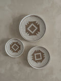 Decoratief dienblad of wanddecoratie, handgemaakt natuurlijk interieurobject