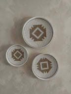 Decoratief dienblad of wanddecoratie, handgemaakt natuurlijk interieurobject