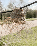 Sfeervolle lampionnen van gevlochten zeegras, handgemaakt natuurlijk woonaccessoire