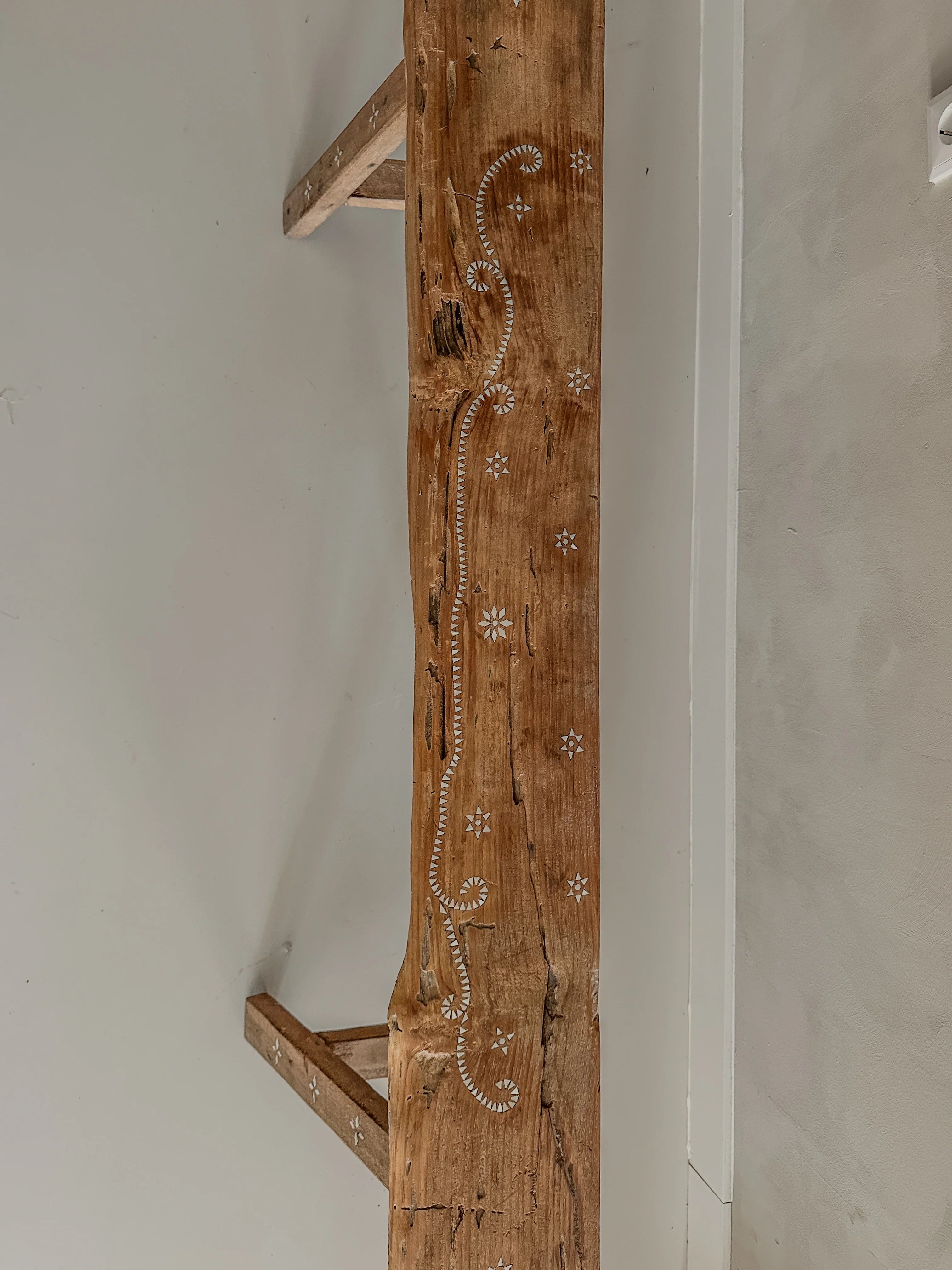 Teak houten bankje 130cm