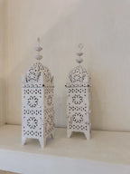 Lantaarn wit 60cm