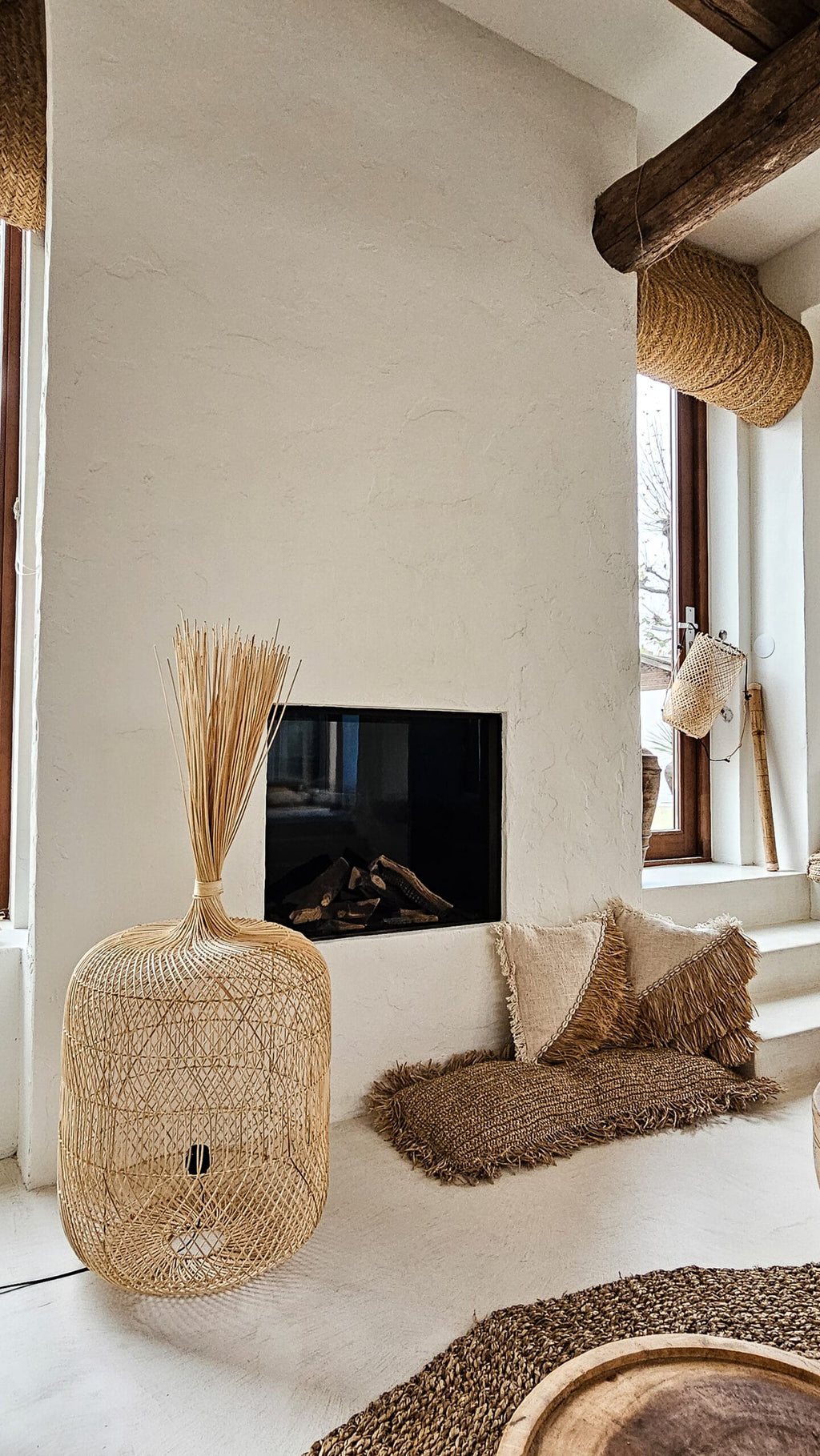 Rotan fleslamp