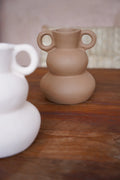 Terracotta vaas bruin
