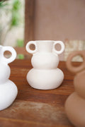 Terracotta vaas beige