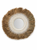 Spiegel Raffia Coral