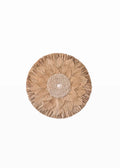 Wanddecoratie Raffia Kauri Flower