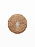 Wanddecoratie Raffia Shell