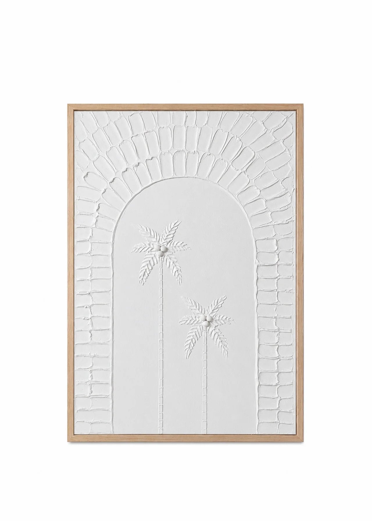 Schilderij White Palmtree