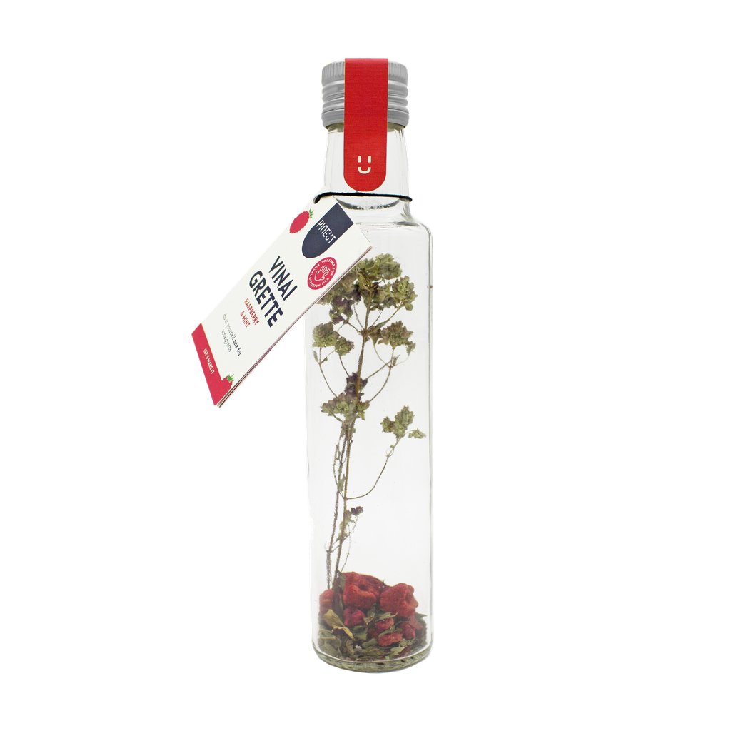 Pineut Vinaigrette Raspberry Pomegranate Mint