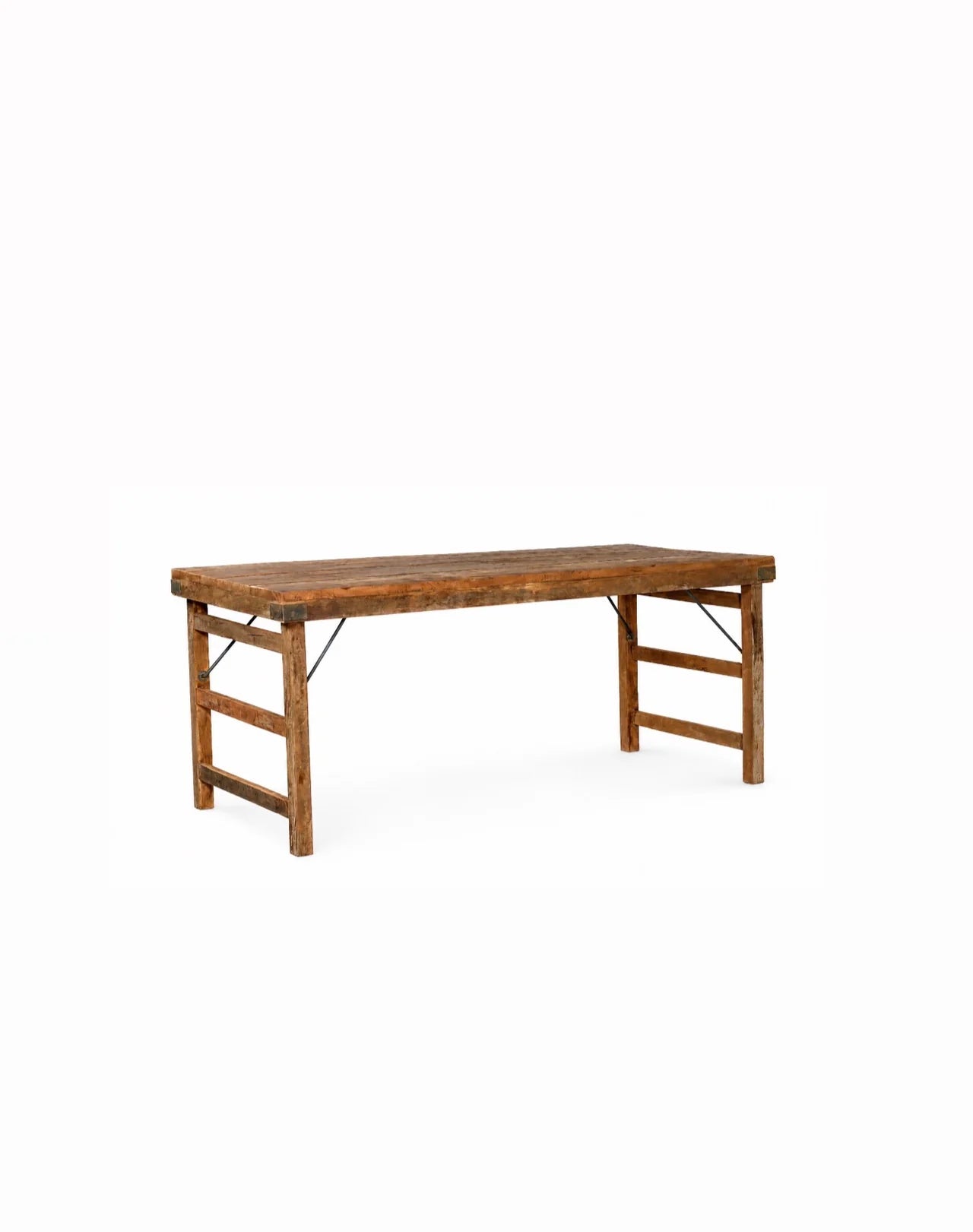 Teakhouten tafel inklapbaar 180x80cm