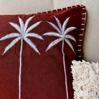Kussen Bordeaux Palmtree