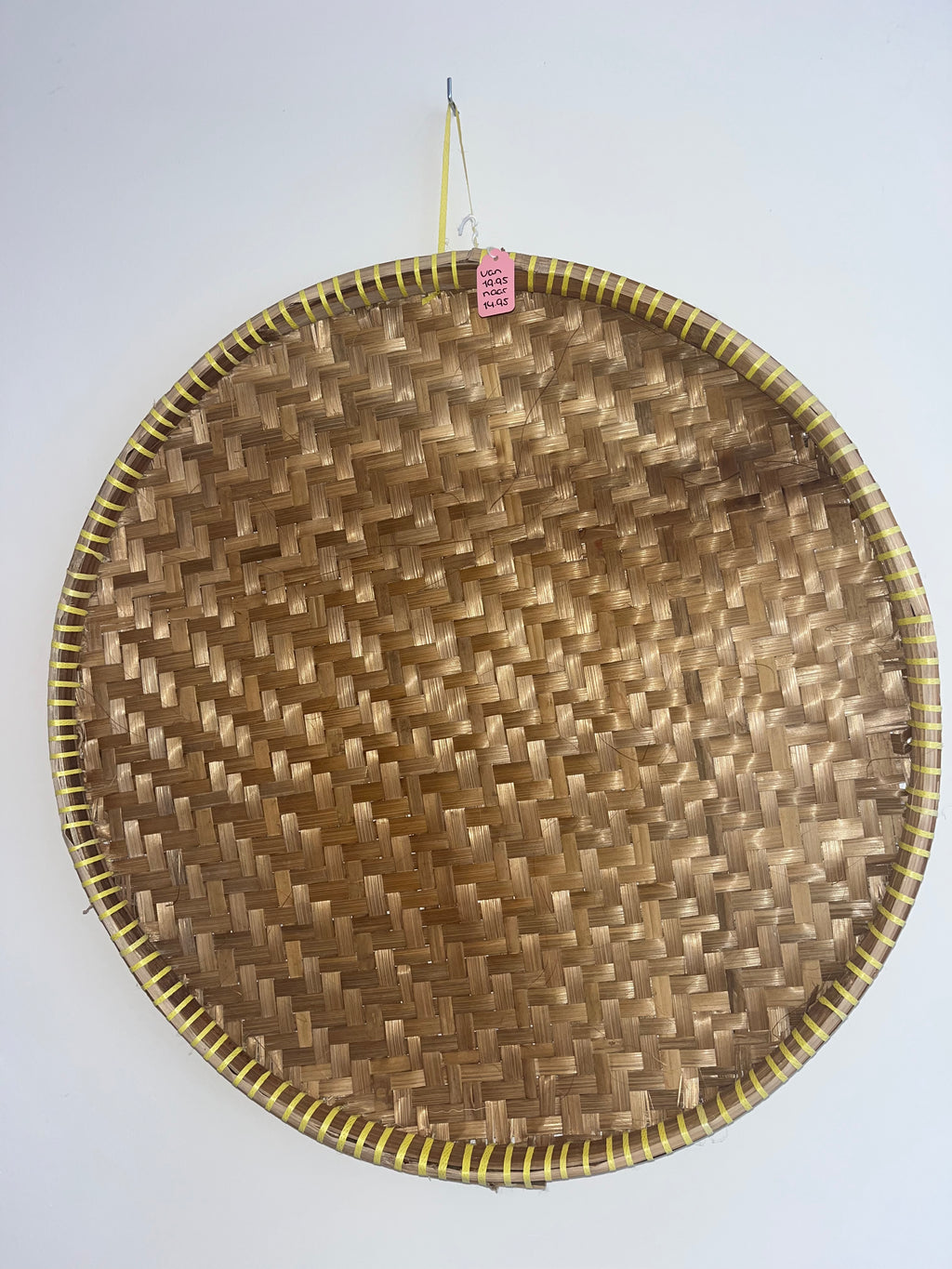 Handgeweven wandschaal