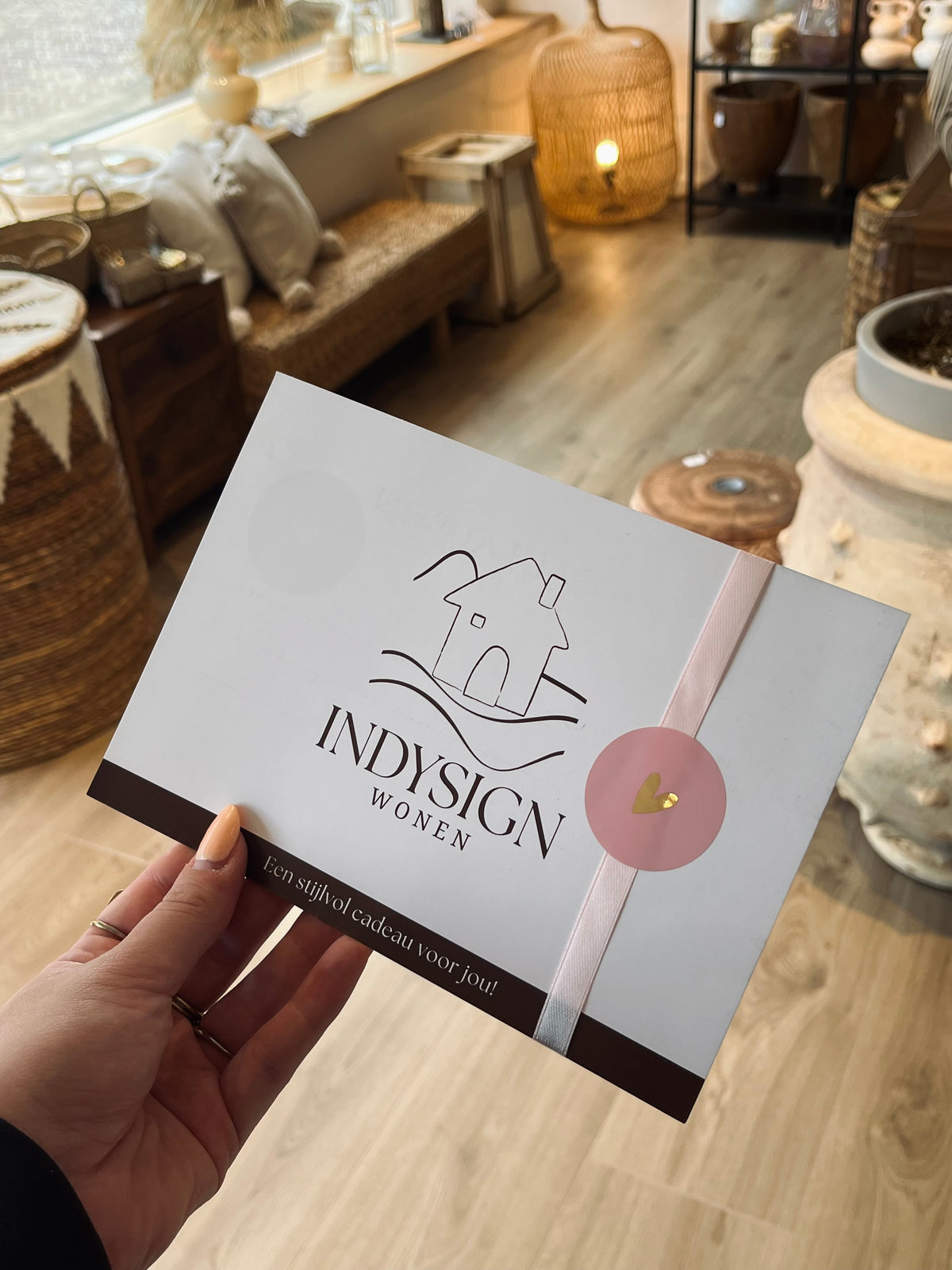 Indysign Wohnen Geschenkgutschein