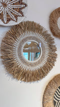 Spiegel Raffia Shell