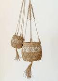 Hangmand Java uit de White Line collectie, handgemaakt van natuurlijke materialen