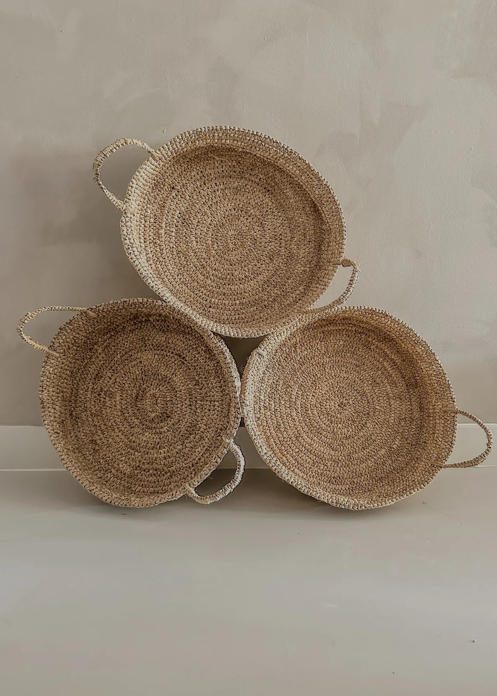 Raffia Mand - 35x10cm