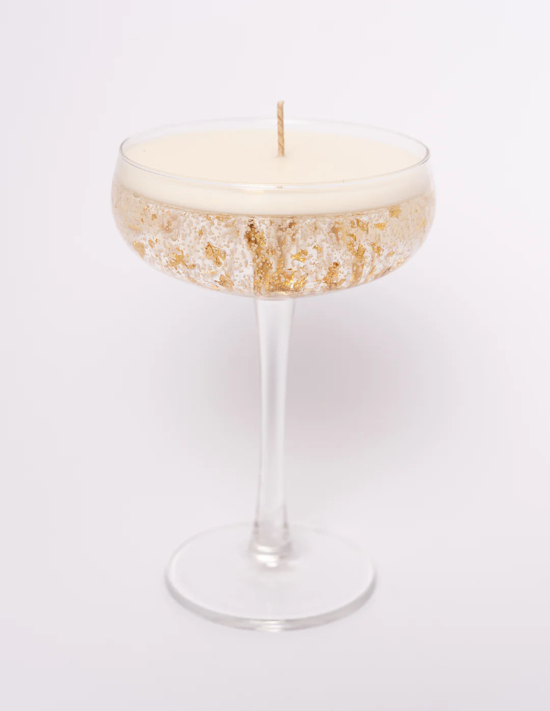 Champagne kaars - Handgemaakt