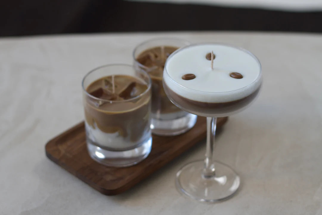 Espresso Martini kaars - Handgemaakt