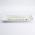 Mino Craft Rectangular Plate White