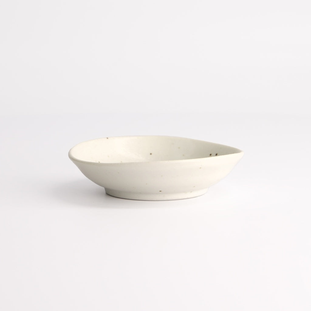 Kobiki White Matte Sauce Dish