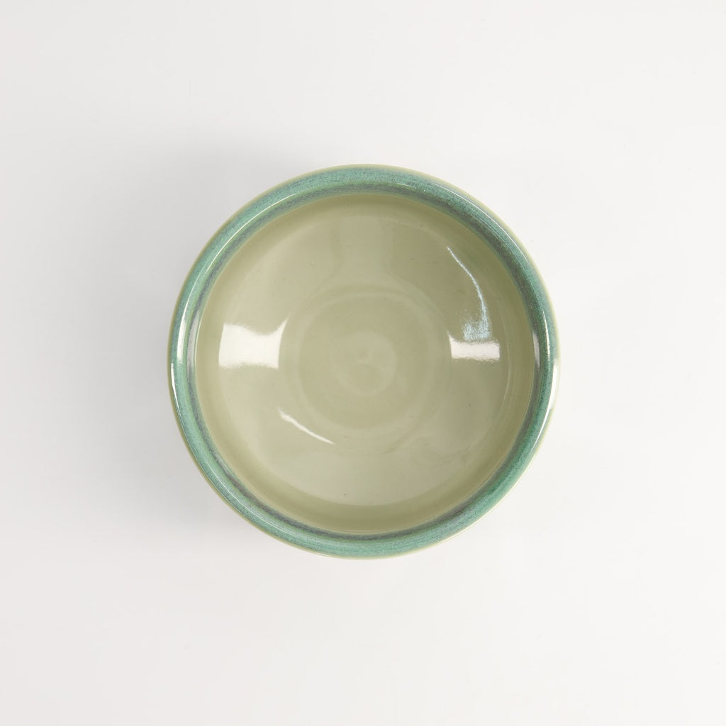 Matcha Bowl White/Aqua