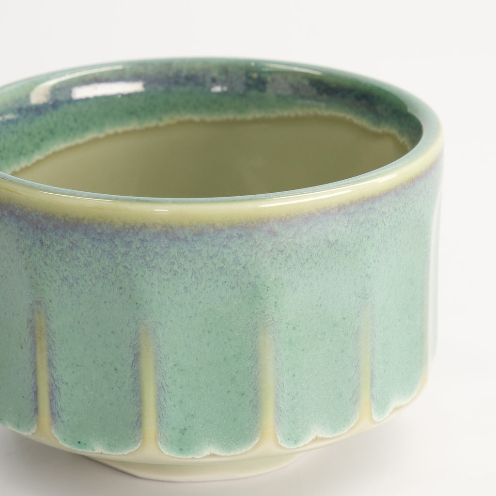 Matcha Bowl White/Aqua
