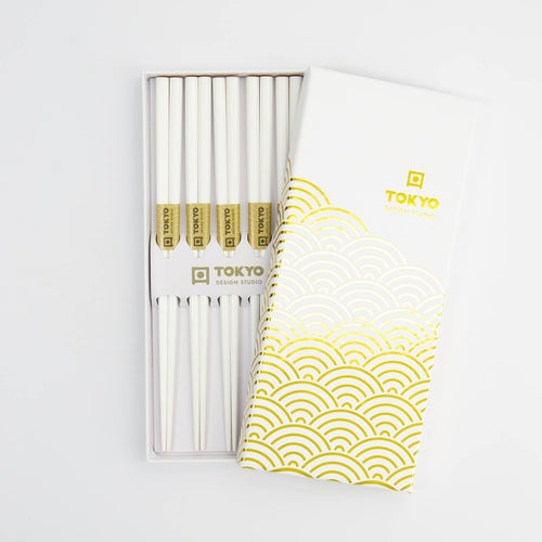 Chopstick Giftset, 5 paar eetstokjes in cadeauverpakking