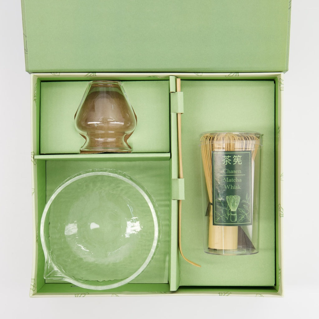 Matcha Giftset Glass