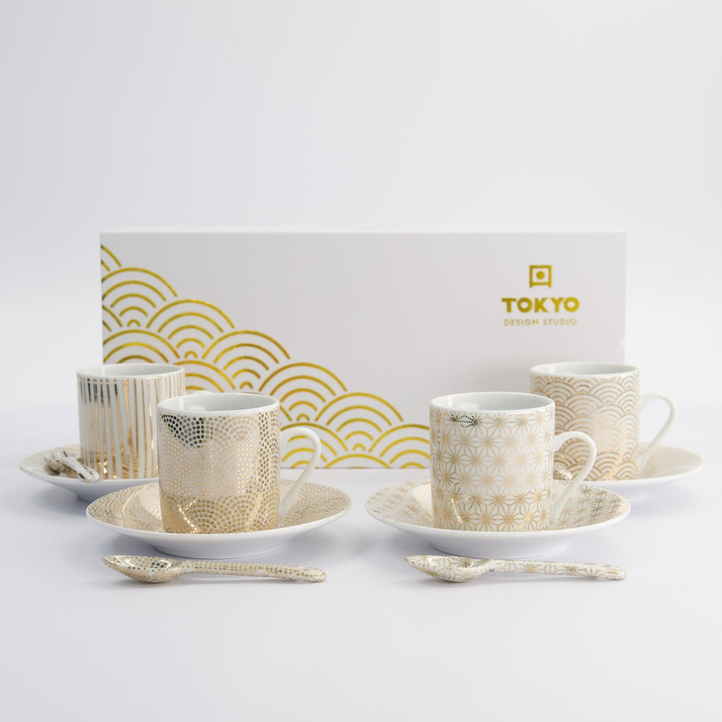 Gold Espresso Set